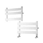 TRH Carnforth Vertical Radiator 800mm x 500mm White - Image 3