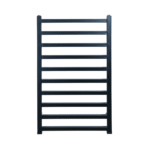 TRH Clare Vertical Radiator 800mm x 600mm Black - Image 2