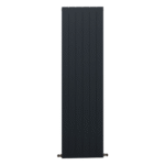 TRH Keyworth Vertical Radiator 1800mm x 450mm Matt Black - Image 2