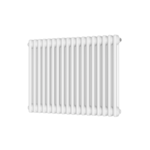 Aura 2 Column Horizontal Radiator 600mm x 830mm White - Image 2