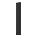 Aura 3 Column Vertical Radiator 1800x290mm Anthracite in a slim vertical column design with modern anthracite finish.