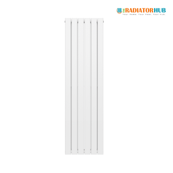 Vertical White Designer Mild Steel Radiators | The Radiator Hub