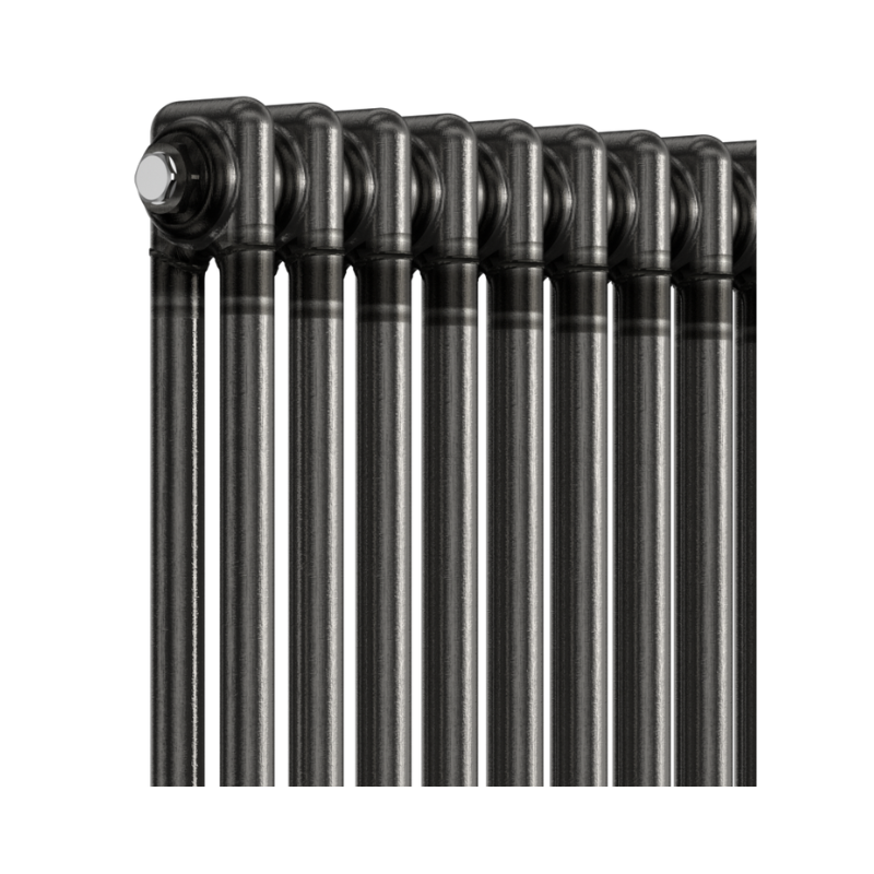 TRH 2 Column Horizontal Radiator Raw Metal Cutout TRH 2 Column Horizontal Radiator 600mm x 785mm Raw Metal - Image 4