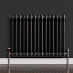 TRH 2 Column Horizontal Radiator 600mm x 830mm Raw Metal - Image 2