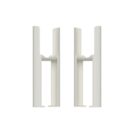 Aura 2 Column Radiator Feet Pair White