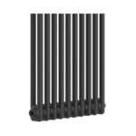 Aura 2 Column Vertical Radiator 1800mm x 470mm Anthracite - Image 3