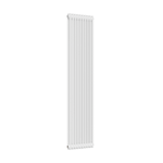 Aura 2 Column Vertical Radiator 1800mm x 470mm White - Image 3