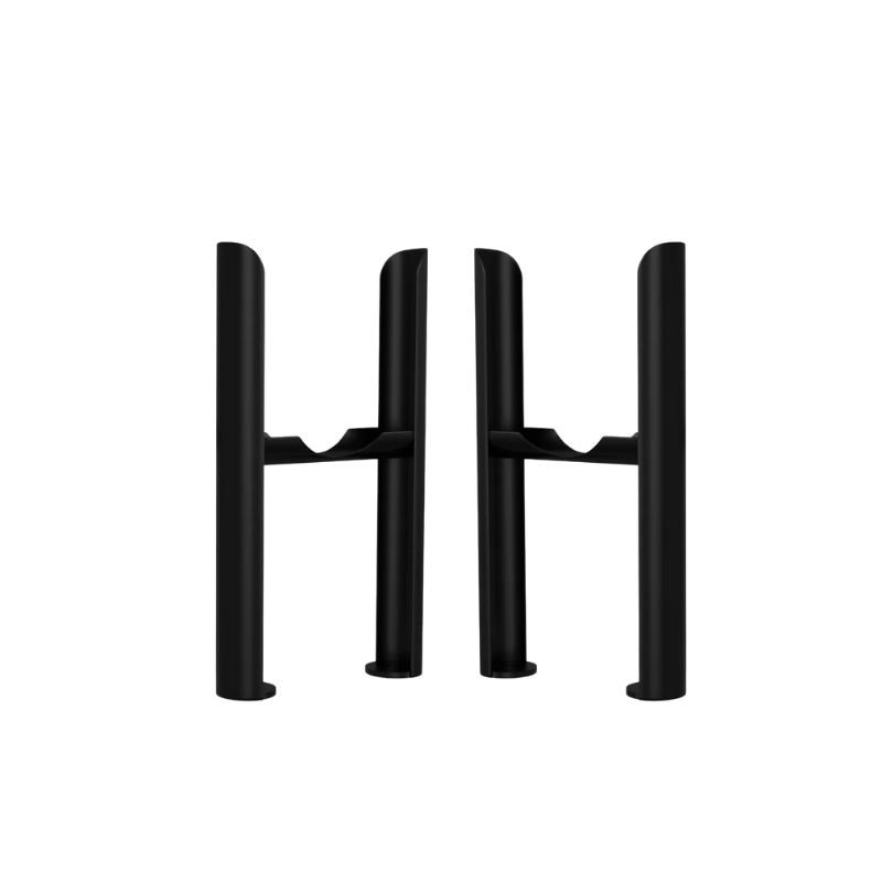 TRH 3 Column Radiator Feet Pair Anthracite Aura 3 Column Radiator Feet Pair Anthracite - Image 1