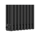 TRH 3 Column Horizontal Radiator 600mm x 650mm Anthracite - Image 3