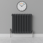 TRH 3 Column Horizontal Radiator 600mm x 605mm Anthracite - Image 3