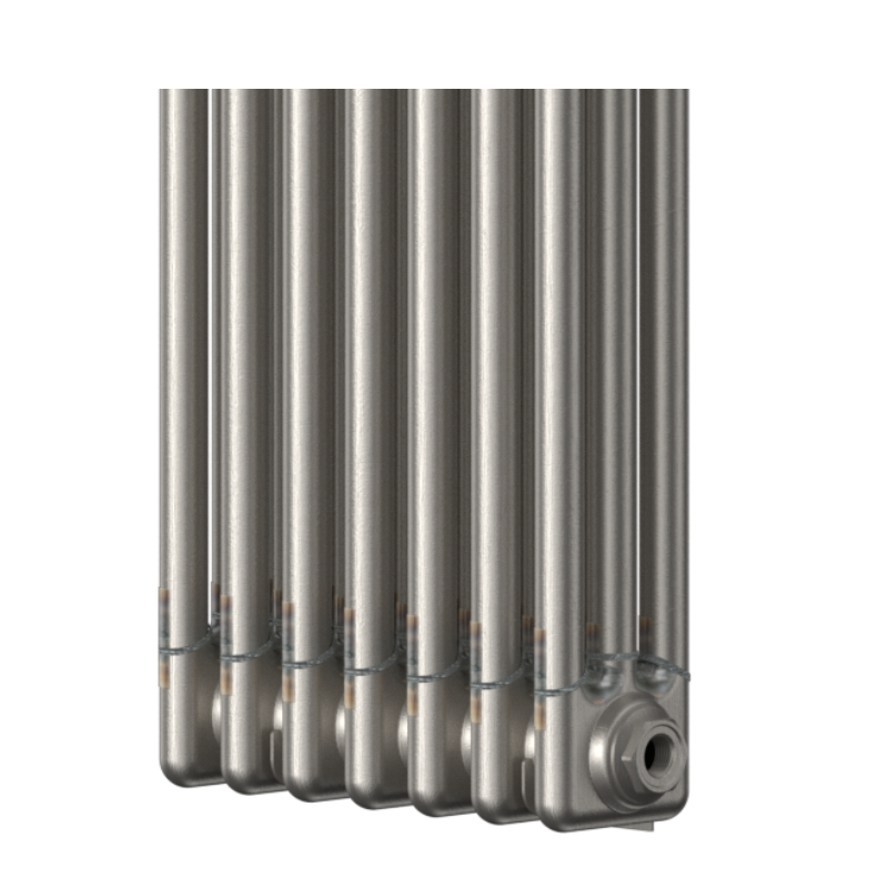 TRH 3 Column Vertical Radiator Bare Metal Lacquer Cutout B TRH 3 Column Vertical Radiator 1800mm x 335mm Raw Metal - Image 3