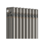 TRH 3 Column Horizontal Radiator 600mm x 605mm Raw Metal - Image 3