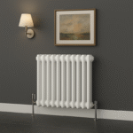 TRH 3 Column Horizontal Radiator 600mm x 650mm White - Image 2