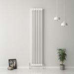 TRH 3 Column Vertical Radiator 1800mm x 335mm White - Image 2