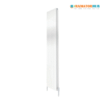 TRH Best Double Vertical Designer Radiator 1800mm x 470mm Textured White - Image 4