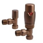 TRH Contemporary Angled TRV Set Brushed Bronze