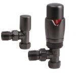 TRH Contemporary Angled TRV Set Gunmetal