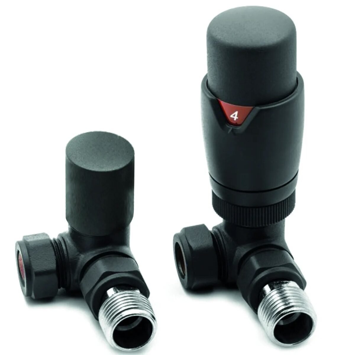 TRH Contemporary Corner TRV Set Anthracite - Image 1