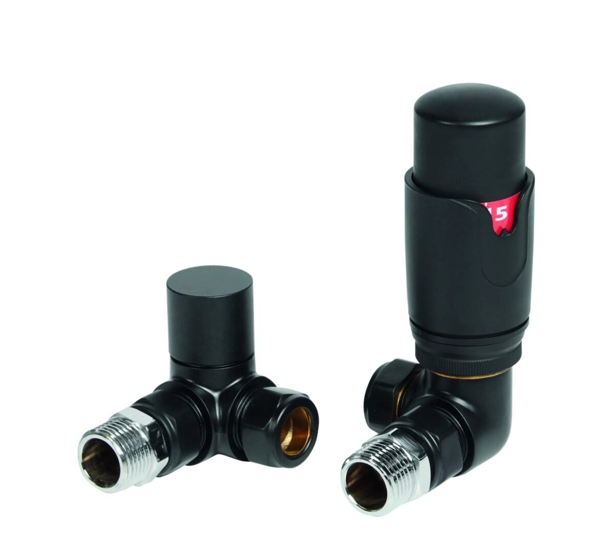 TRH Contemporary Corner TRV Set Black - Image 1