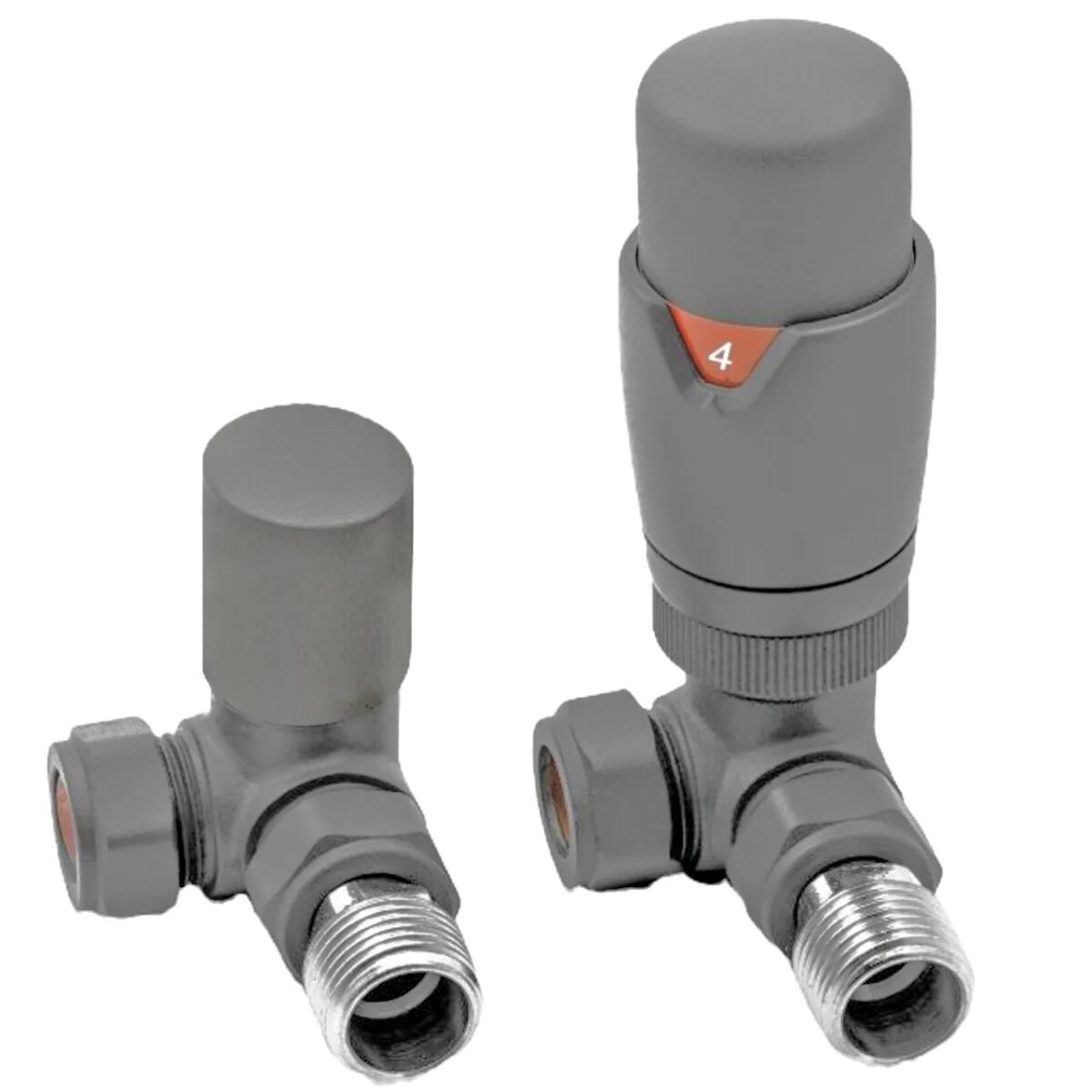 TRH Contemporary Corner TRV Set RAL 7012 (Basalt Grey) - Image 1