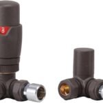 TRH Contemporary Corner TRV Set Mocha