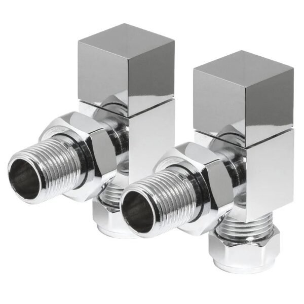 TRH Cuba Angled Manual Valve Set Chrome