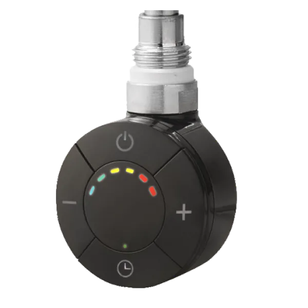 TRH Digital Thermostatic Element Black