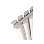 TRH Double Oval Vertical Designer Radiator 1600mm x 360mm White - Image 4