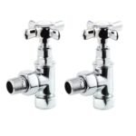 TRH Regal Crosshead Manual Valve Set Chrome (Angled)