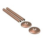TRH Retrofit Snap-On Pipe Alloy Sleeve Kit Antique Copper