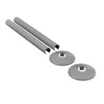 TRH Retrofit Snap-On Pipe Alloy Sleeve Kit Basalt Grey