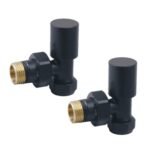 TRH Royal Manual Angled Valve Set Black