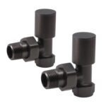 TRH Royal Manual Angled Valve Set Gunmetal Brushed