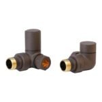 TRH Royal Manual Corner Valve Set Mocha