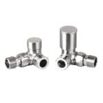 TRH Royal Manual Corner Valve Set Satin Nickel