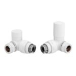 TRH Royal Manual Corner Valve Set White