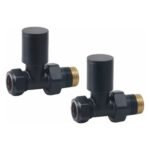 TRH Royal Manual Straight Valve Set Black