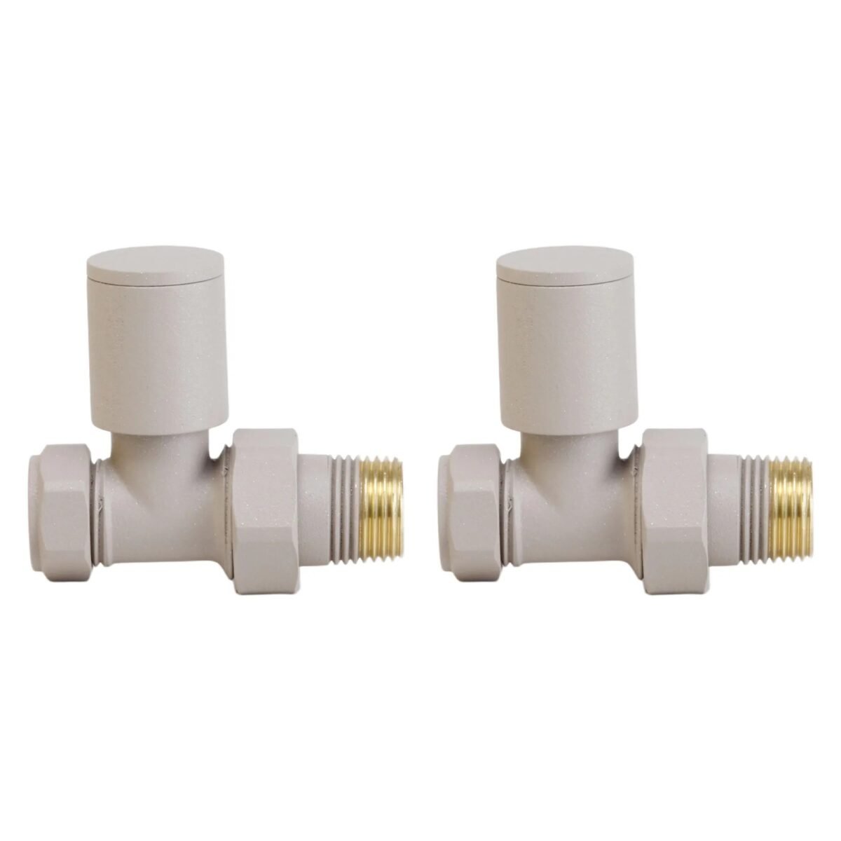 TRH Royal Manual Straight Valve Set Cappuccino - Image 1