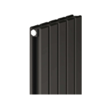 TRH Slimline Double Vertical Radiator 1800mm x 350mm Textured Anthracite - Image 2