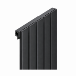 TRH Slimline Single Vertical Radiator 1800mm x 420mm Textured Anthracite - Image 2