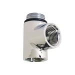 TRH T-Piece Satin Nickel