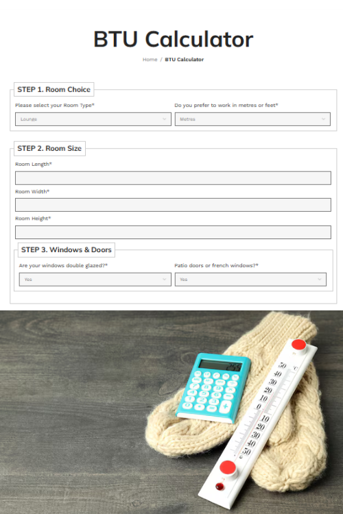 Radiator BTU Calculator