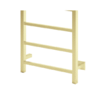 TRH Highclere Vertical Electric Radiator 1500mm x 500mm Brushed Brass - Image 2