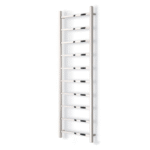 TRH Highclere Vertical Electric Radiator 1500mm x 500mm Polished Stainless Steel - Image 3