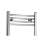 TRH Whitstable Non Thermo Towel Rail 691x450mm Chrome - Image 2