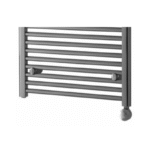 TRH Whitstable Electric Thermostatic Towel Rail 1186x450mm Anthracite - Image 2