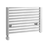 TRH Whitstable Electric Thermostatic Towel Rail 1186x600mm Chrome - Image 2