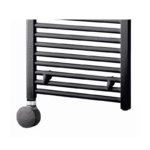 TRH Whitstable Electric Thermostatic Towel Rail 691x450mm Anthracite - Image 2