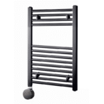 TRH Whitstable Electric Thermostatic Towel Rail 691x450mm Anthracite - Image 3