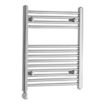 TRH Whitstable Electric Thermostatic Towel Rail 691x600mm Chrome - Image 3